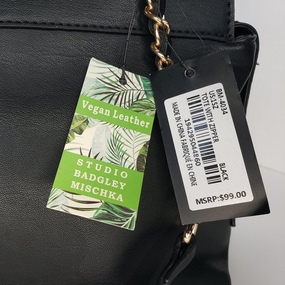 New Badgley Mischka Women's Everyday Medium Tote Bag - MSRP $99 - Picture 8 of 11